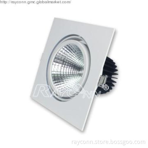 34W ceiling LED luminaires Bridgelux COB LED triac dimmable (AD)
